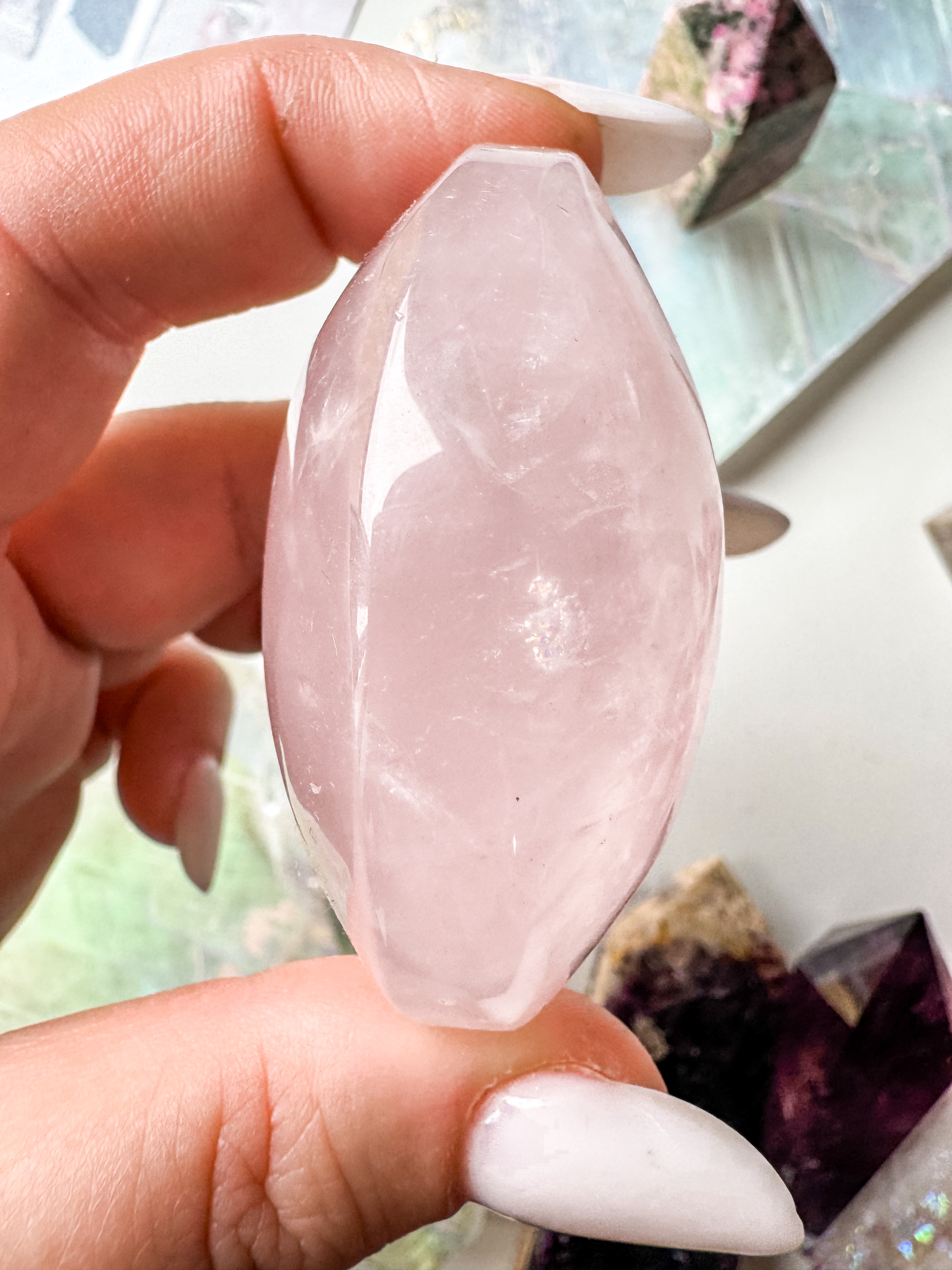 Kwarc różowy palmstone - obrazek 4
