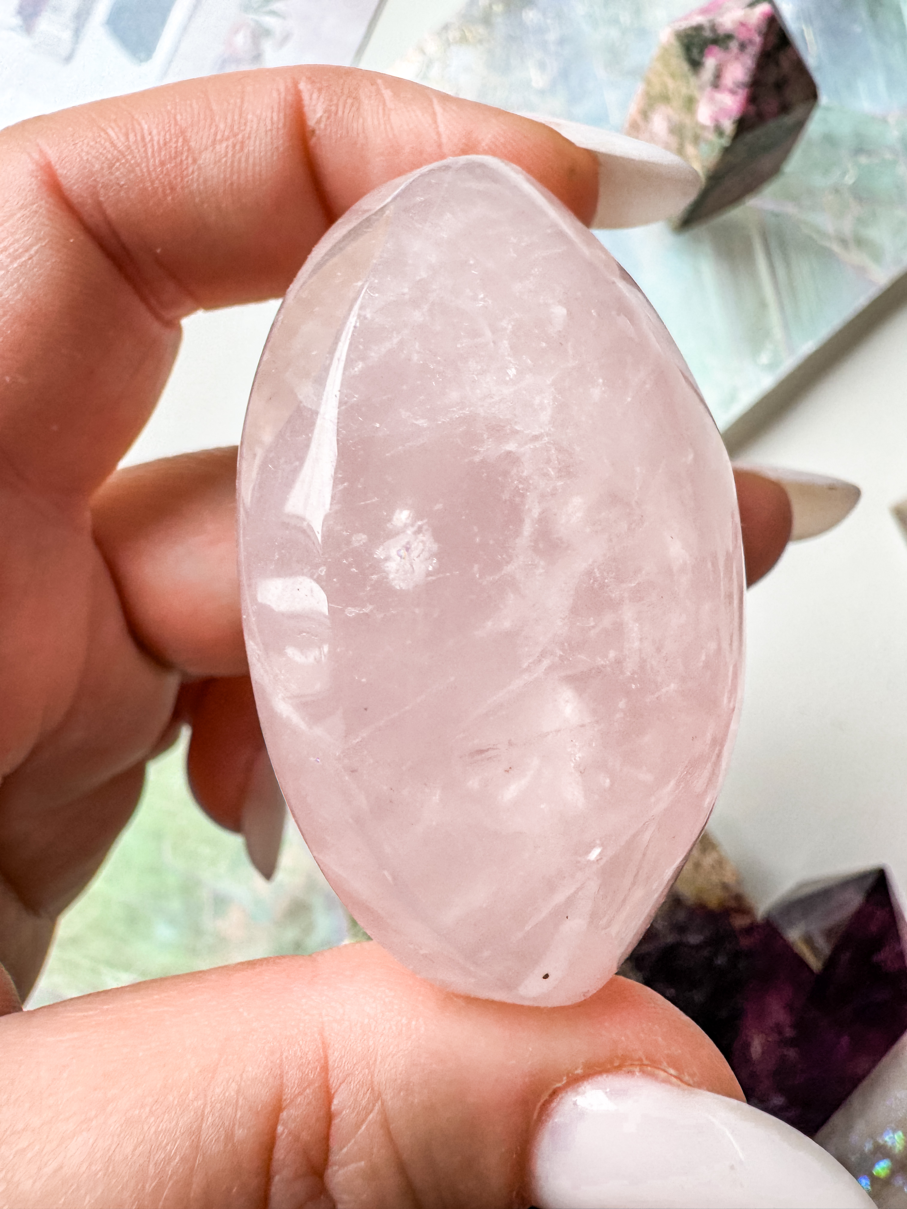 Kwarc różowy palmstone - obrazek 3