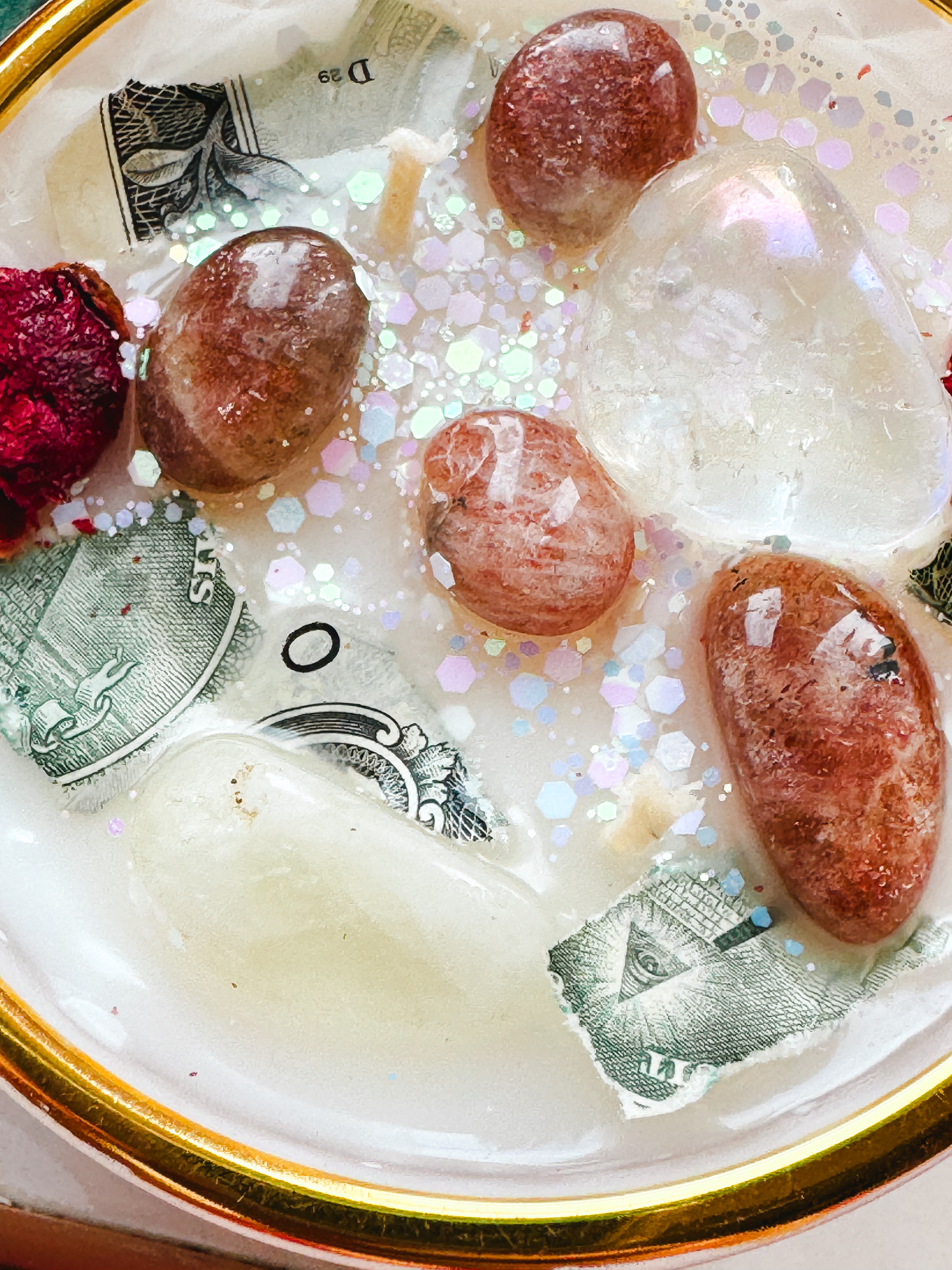 Rich witch manifestacja bogactwa świeca inencyjna - obrazek 5