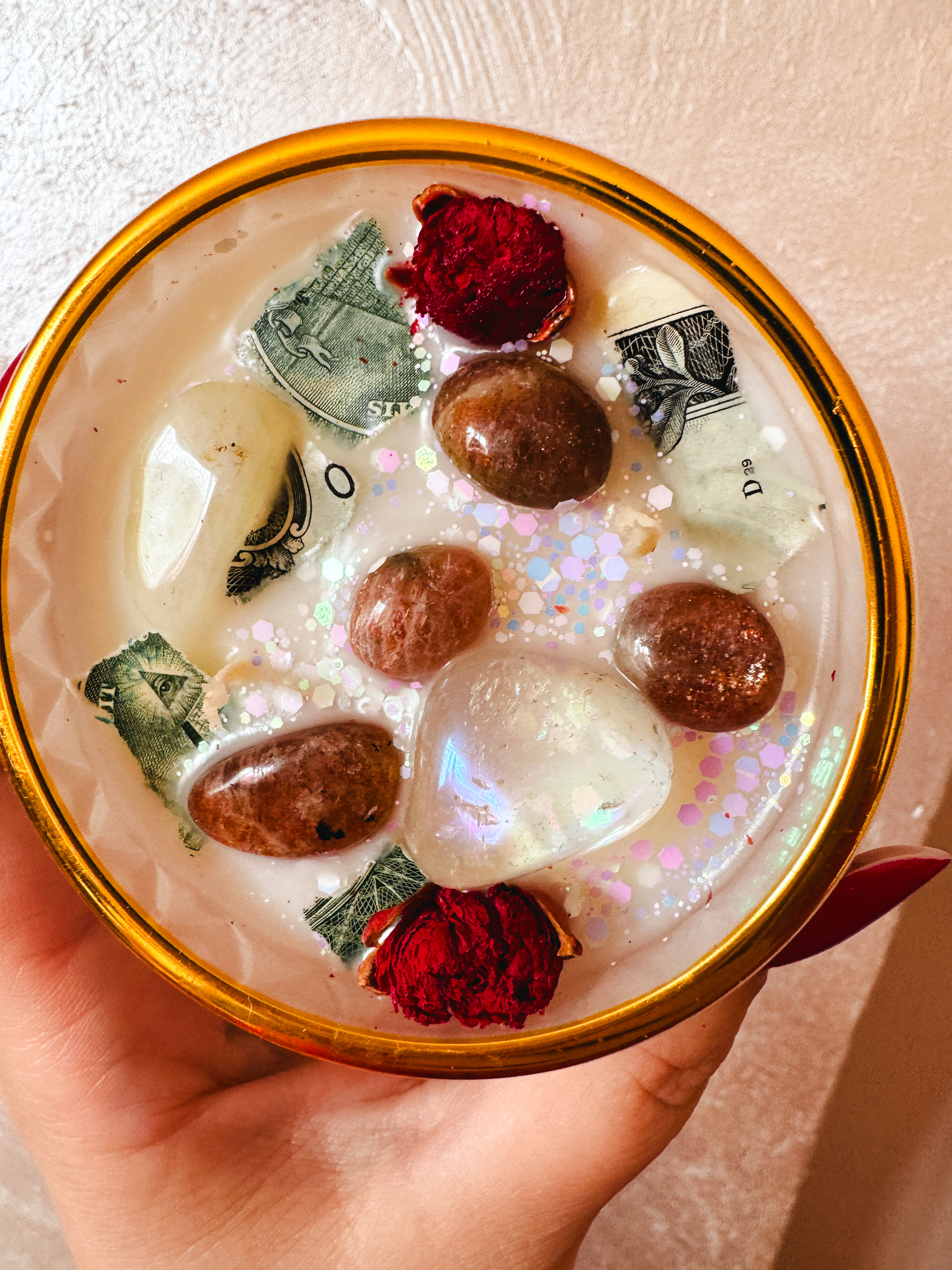 Rich witch manifestacja bogactwa świeca inencyjna - obrazek 7