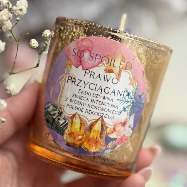 Zimowa niespodzianka świeca intencyjnaRich Witch i Prawo przyciągania ♥️